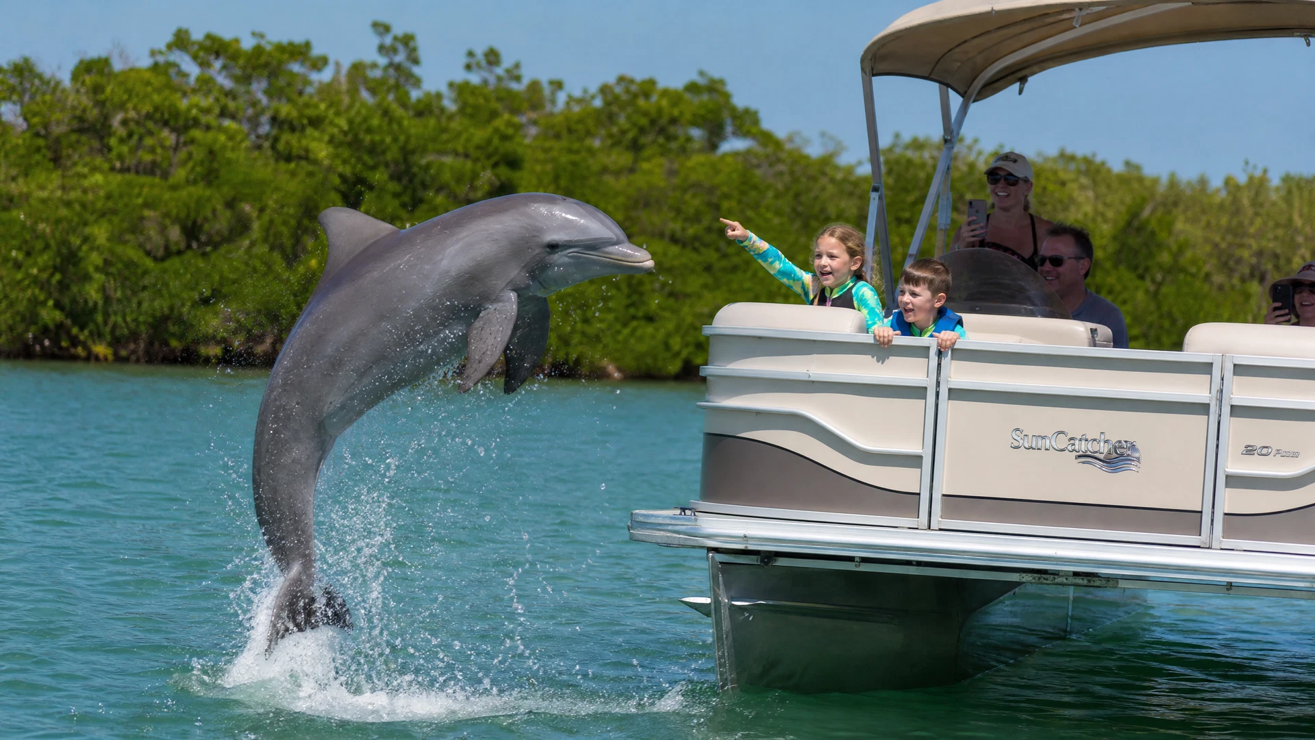 Dolphin Encounter Close-Up
